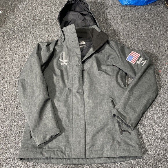 (Company logo) North Face Womens HyVent Shell (NO LINER) Jacket Coat L - Picture 9 of 15
